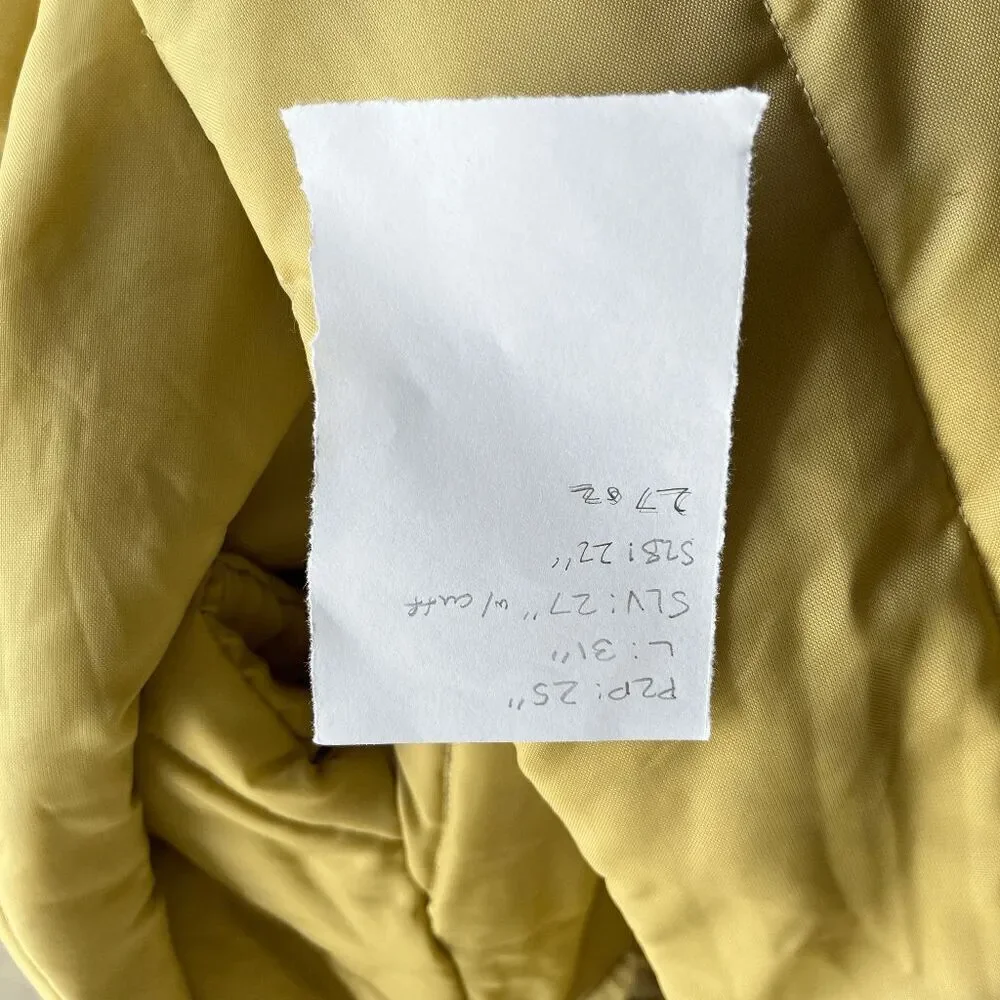 VTG H.T.C. Inc. Quilted Nylon Chore Coat Workwear Jacket Made USA XL